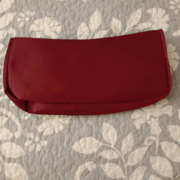 Pink Velvet Makeup Pouch Clutch - Picture 2 of 4